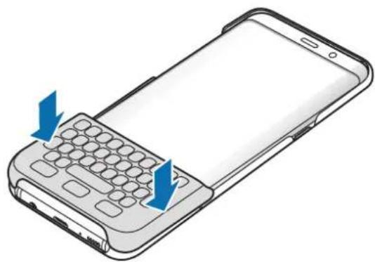 SAMSUNG EJCG950 - A billentyüzet csatlakoztatása - 2