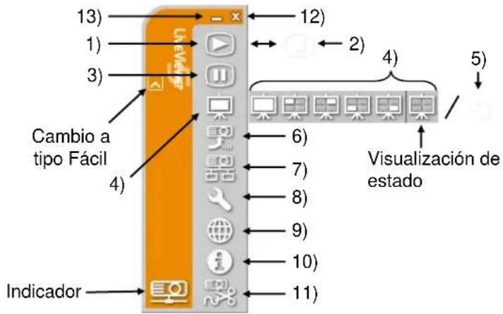 Christie LWU501 - Tipos de menú - 2