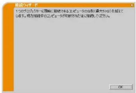 Christie LWU501 - A メッセージ - 2
