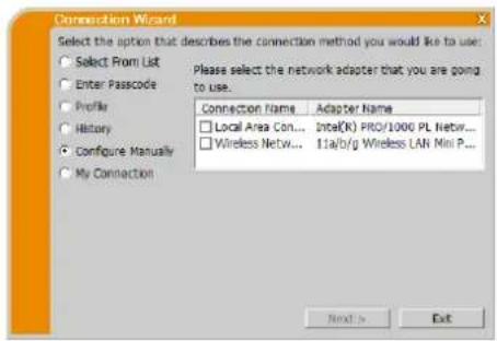 Christie LWU501 - Configuring manually - 1