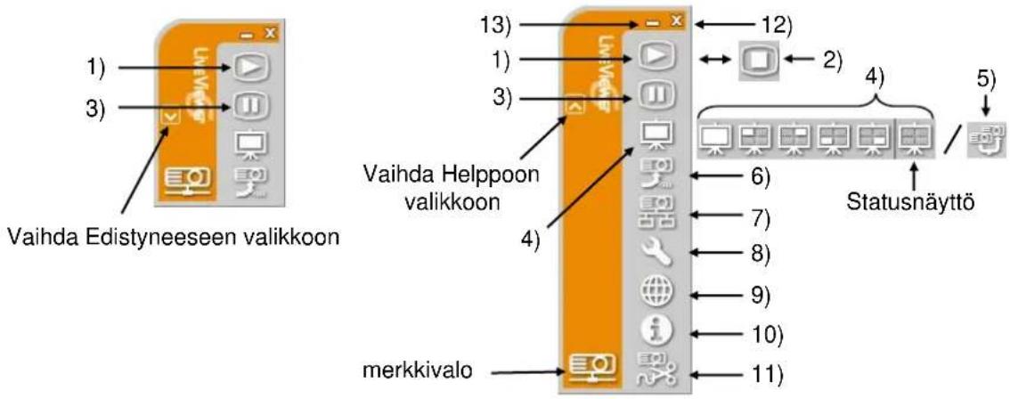 Christie LWU501 - Valikkotyyppi - 1