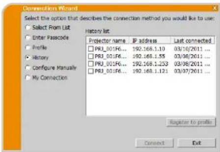 Christie LWU501 - Historieverbinding - 1