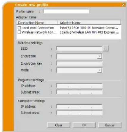 Christie LWU501 - Skapa Profiledata - 2