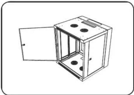 Tripp Lite SmartRack SRW12US - Reversing the Enclosure - 3