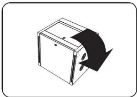 Tripp Lite SmartRack SRW12US - Reversing the Enclosure - 2