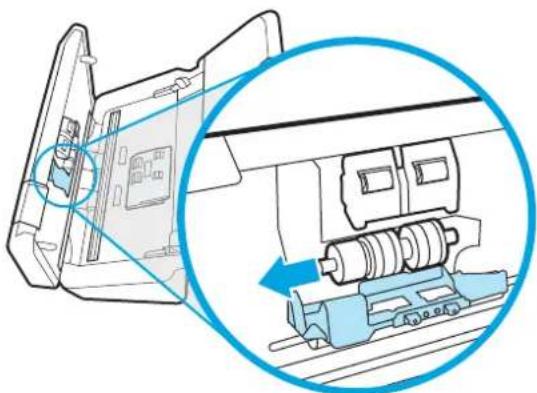HP Scanjet Enterprise Flow 7000 s3 - Remplacer les rouleaux de séparation - 2