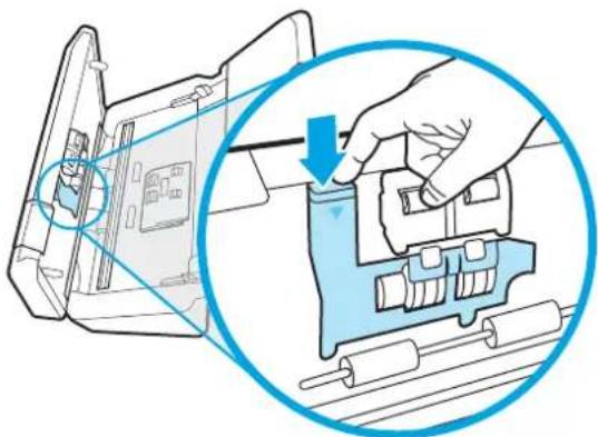 HP Scanjet Enterprise Flow 7000 s3 - Remplacer les rouleaux de séparation - 1