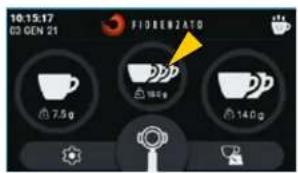 Fiorenzato F71 EK XGi - Visualização da dose tripla - 1