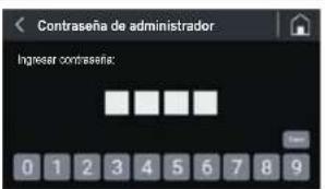 Fiorenzato F71 EK XGi - Contraseña de administrador - 1