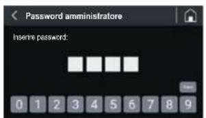Fiorenzato F71 EK XGi - Password amministratore - 1