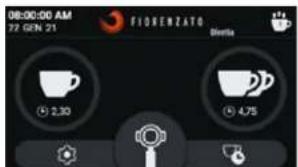 Fiorenzato F71 EK XGi - Aspect de l'afficheur - 1