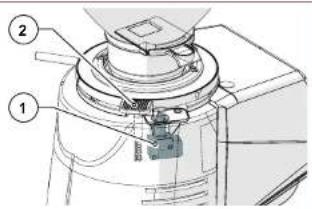 Fiorenzato F71 EK XGi - Dispositifs de sécurité appliqués au moulin-doseur - 3
