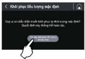 Fiorenzato F71 EK XGi - Khoi phuc lai khoi luong xay mac dinh - 1