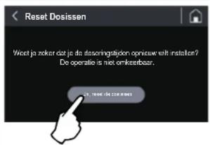 Fiorenzato F71 EK XGi - Reset Doseringsgewicht - 1