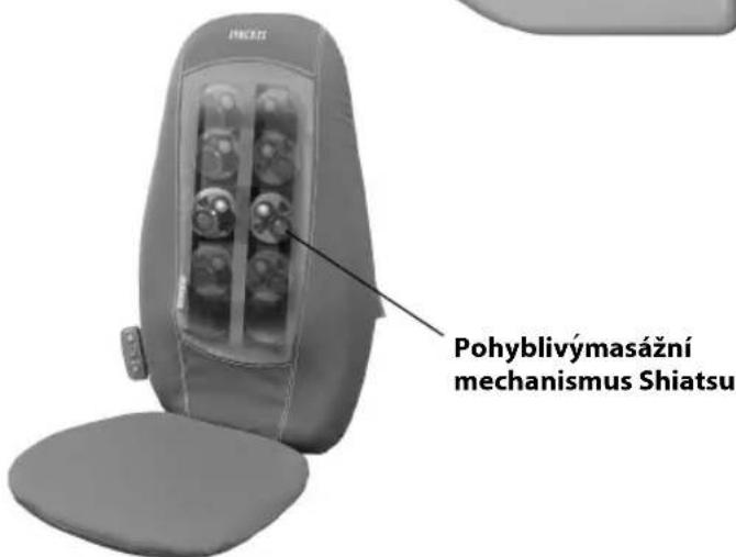 HOMEDICS BMSC1000HEU - Tlačitko Teplo - 1
