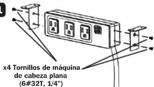 Tripp Lite Protect It! TLP310USBS - Bajo el Escritorio - 1