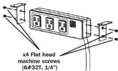 Tripp Lite Protect It! TLP310USBS - Under Desk - 2