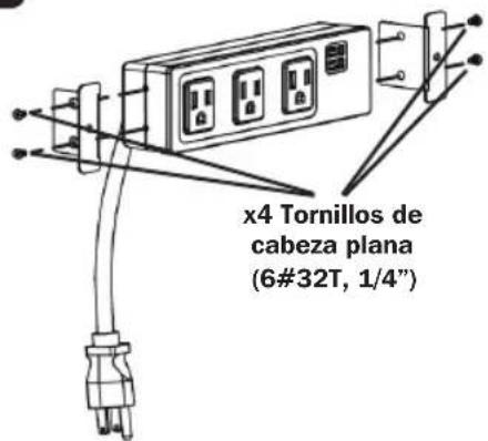 Tripp Lite Protect It! TLP310USBS - Instalación en Escritorio - 1