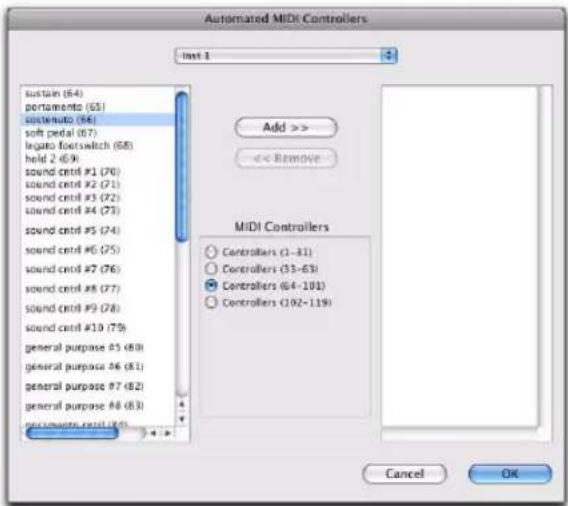 Avid Pro Tools 10.2 - Pour activer manuellement un contrôleur continu pour l'automation : - 4