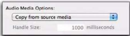Avid Pro Tools 10.2 - Options des médias audio - 1