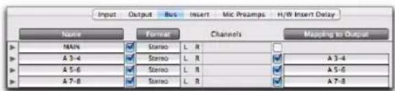 Avid Pro Tools 10.2 - Création et assignation de bus aux sorties - 2