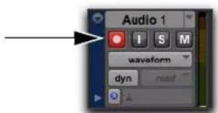 Avid Pro Tools 10.2 - Affichage de l'état d'enregistrement des pistes - 2
