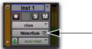 Avid Pro Tools 10.2 - Pour définir le changement de programme par défaut d'une piste MIDI ou d'une piste d'instrument : - 3