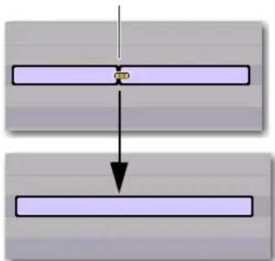 Avid Pro Tools 10.2 - Pour consolider des notes MIDI à l'aide de l'outil de consolidation : - 1
