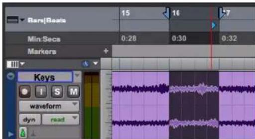 Avid Pro Tools 10.2 - Pour écouter une transition de boucle : - 1