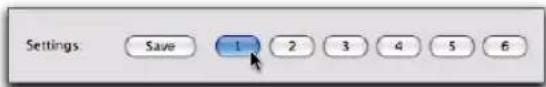 Settings Save 1 2 3 4 5 6