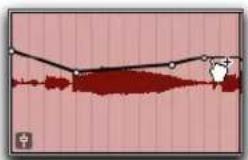 Avid Pro Tools 10.2 - Pour ajouter un point d'automation de gain du clip avec la Main : - 1