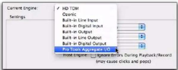 Avid Pro Tools 10.2 - Agrégat d'E/S Pro Tools (Mac uniquement) - 1