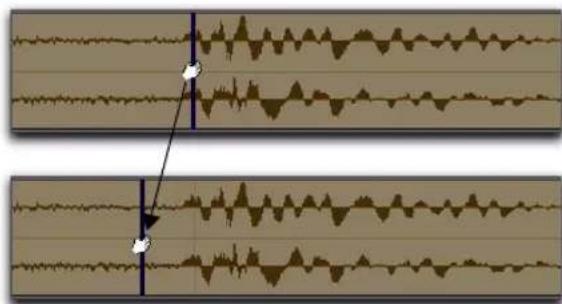 Avid Pro Tools 10.2 - Pour déplacer un déclencheur : - 1