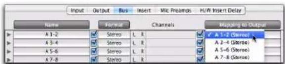 Avid Pro Tools 10.2 - Création et assignation de bus aux sorties - 3