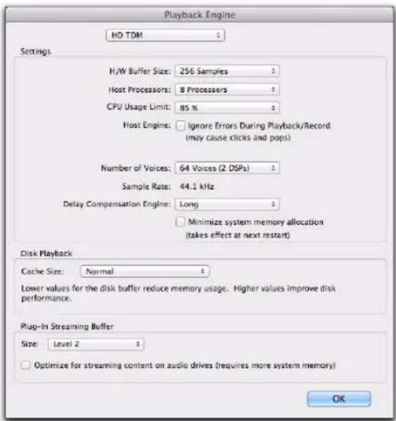 Avid Pro Tools 10.2 - Moteur de lecture - 1