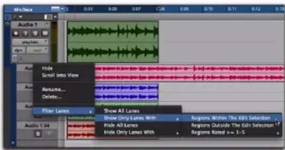 Avid Pro Tools 10.2 - Pour enregistrer en boucle plusieurs prises : - 3