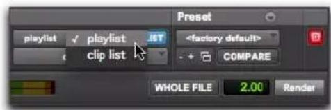 Avid Pro Tools 10.2 - Référence de sélection - 1