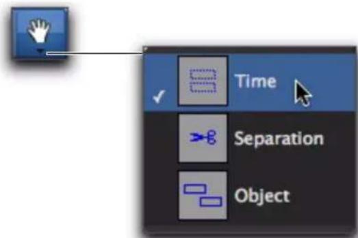 Time Separation Object