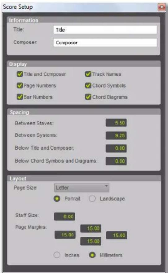 Avid Pro Tools 10.2 - Pour ouvrir la fenêtre Score Setup, effectuez l'une des opérations suivantes : - 1