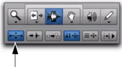 Avid Pro Tools 10.2 - Pour mémoriser un état de zoom à l'aide du bouton de changement de zoom : - 1