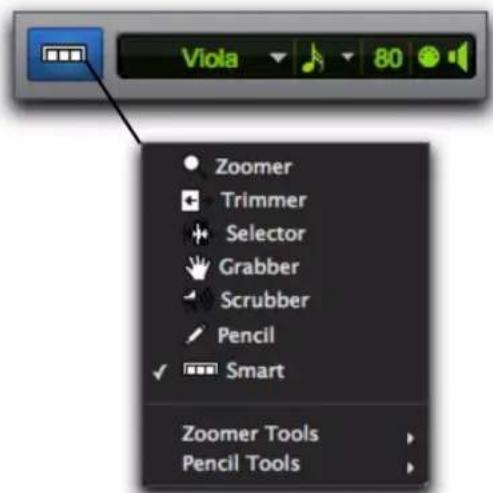 Viola Zoomer Trimmer Selector Grabber Scrubber Pencil Smart Zoomer Tools Pencil Tools