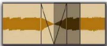 Avid Pro Tools 10.2 - Pour séparer un clip contenant un fondu ou un fondu enchaîné : - 4