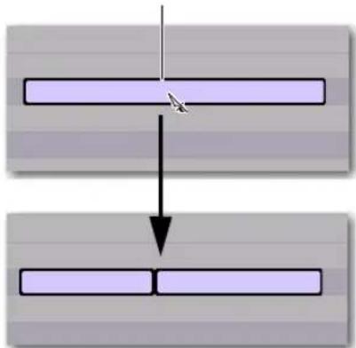Avid Pro Tools 10.2 - Outils de séparation et de consolidation des notes MIDI - 1