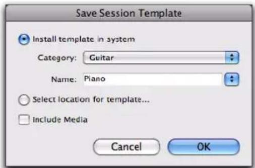 Avid Pro Tools 10.2 - Pour créer un modèle de session Pro Tools personnalisé : - 2
