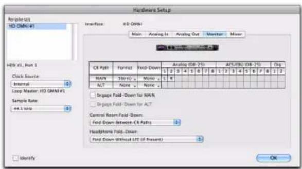 Avid Pro Tools 10.2 - Pour configurer une HD OMNI dans Pro Tools : - 1