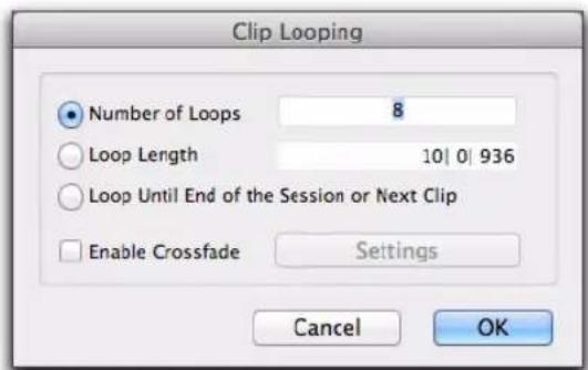 Avid Pro Tools 10.2 - Pour mettre en boucle un clip : - 2