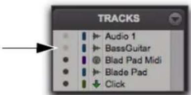 Avid Pro Tools 10.2 - Pour masquer une piste, effectuez l'une des opérations suivantes : - 2