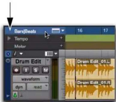 Avid Pro Tools 10.2 - Affichage des lignes de la grille - 2