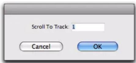 Avid Pro Tools 10.2 - Pour accéder directement à la piste de votre choix à l'aide de son numéro : - 2