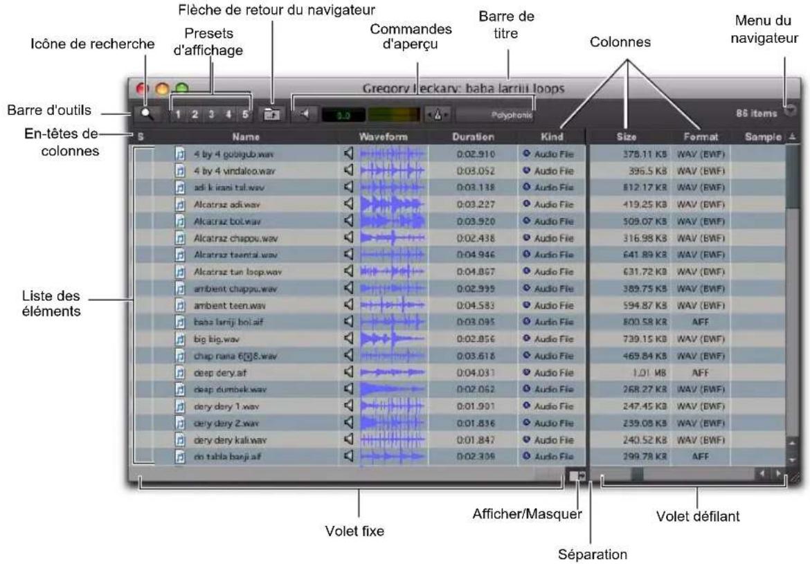 Flèche de retour du navigateur Presets d'affichage Commandes d'aperçu Barre de titre Colonnes Menu du navigateur Icône de recherche Barre d'outils En-têtes de colonnes S Name Waveform Duration Kind Size Format Sample 4 by 4 gubigub.wav 0:02.910 Audio File 378.11 KB WAV (EWF) 4 by 4 vindaleo.wav 0:03.052 Audio File 396.5 KB WAV (EWF) adi ki irani tal.wav 0:03.138 Audio File 812.17 KB WAV (EWF) Alcatraz adi.wav 0:03.227 Audio File 419.25 KB WAV (EWF) Alcatraz bol.wav 0:03.920 Audio File 509.07 KB WAV (EWF) Alcatraz chapou.wav 0:02.438 Audio File 316.98 KB WAV (EWF) Alcatraz taental.wav 0:04.946 Audio File 641.89 KB WAV (EWF) Alcatraz tun loop.wav 0:04.857 Audio File 631.72 KB WAV (EWF) ambient chappu.wav 0:02.999 Audio File 389.75 KB WAV (EWF) ambient teen.wav 0:04.583 Audio File 594.87 KB WAV (EWF) baba fariji bol.aif 0:03.095 Audio File 800.58 KB AFF big big.wav 0:02.856 Audio File 739.15 KB WAV (EWF) chap rana 6[0]8.wav 0:03.618 Audio File 469.84 KB WAV (EWF) deep dery.af 0:04.031 Audio File 1.01 MB AFF deep dumbek.wav 0:02.062 Audio File 268.27 KB WAV (EWF) dery dery 1.wav 0:01.991 Audio File 247.45 KB WAV (EWF) dery dery 2.wav 0:01.836 Audio File 239.08 KB WAV (EWF) dery dery kali.wav 0:01.847 Audio File 240.52 KB WAV (EWF) do tabla barji.af 0:02.309 Audio File 299.78 KB AFF Volet fixe Afficher/Masquer Volet défilant Séparation